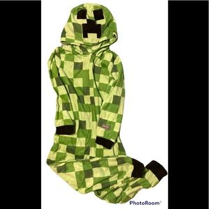Minecraft kids pajama suit